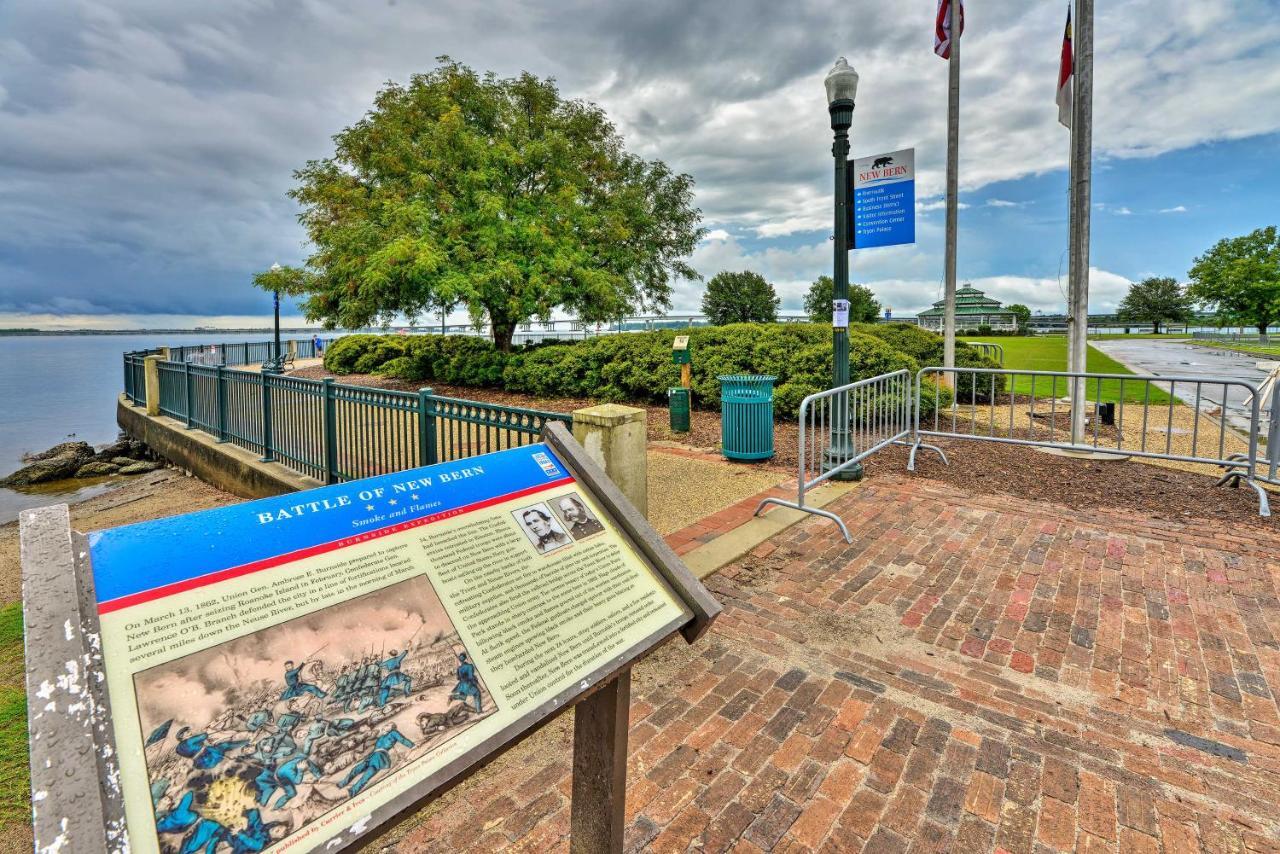 New Bern Home With Yard, Grill And Walkable Location Eksteriør bilde